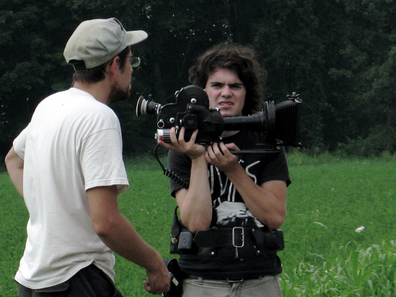 Levi Holds Camera